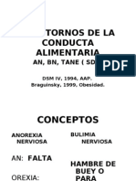 Trastornos de La Conducta Aliment Aria