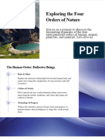 Uhv PBL Four Orders of Nature