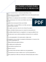 Pablo Marçal - PASSO A PASSO PARA FAZER 1 MILHÃO EM 12 MESES EM 2023