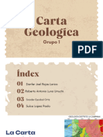 Carta Geologíca