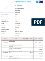 Mallikani Shiva Bank Statement