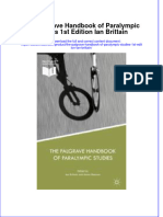 The Palgrave Handbook of Paralympic Studies 1St Edition Ian Brittain Ebook Full Chapter