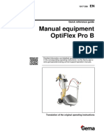 GEMA OptiFlex Pro B Manual