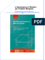 Coalition Governance in Western Europe Torbjorn Bergman Full Chapter