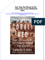 Cobalt Red How The Blood Of The Congo Powers Our Lives Siddharth Kara full chapter