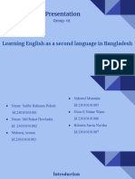 Learning English As A Second Language in Bangladesh-1