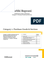 Category 1 - Purchase Goods and Services