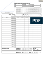 Tournament Basketball Score Sheet