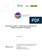 Economia Criativa - Panorâma Do Mercado Musical No Brasil