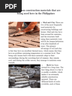 English-Tagalog Construction Terms | PDF | Roof | Porch