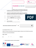 Fiche déclarat° Activité - 2021