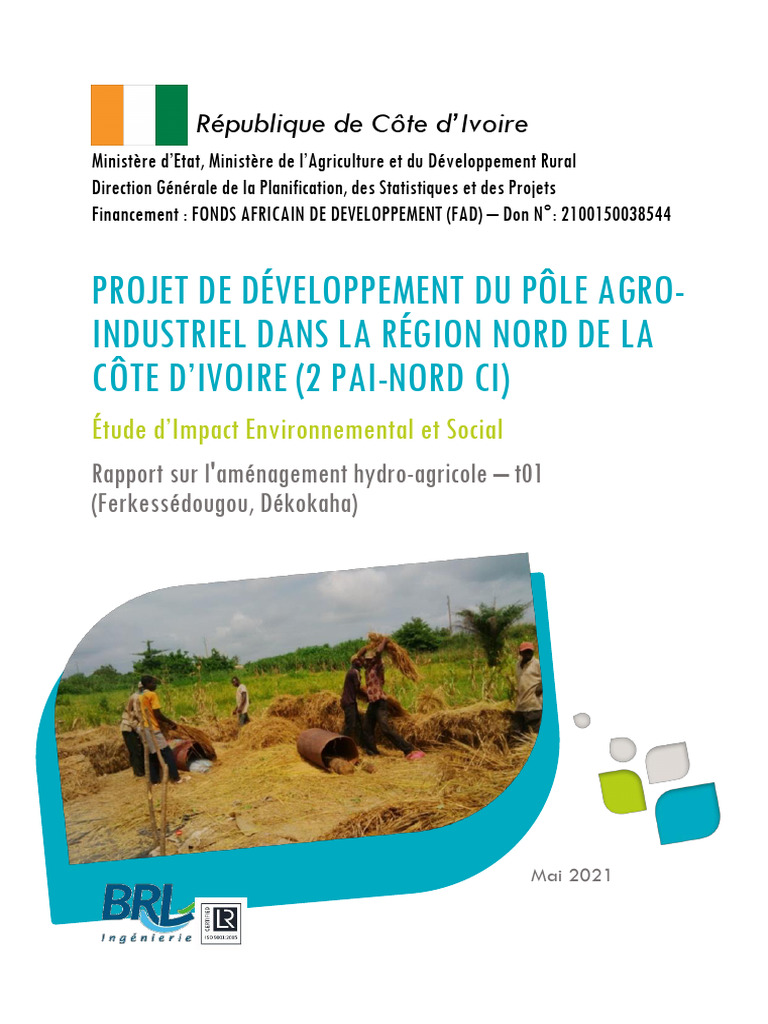 Impact Environnemental du Projet Agro-Industriel | PDF | Environnement ...