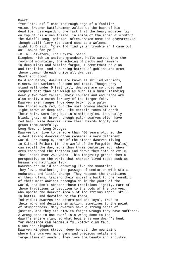 Dnd Basic 6 Pdf Dwarf Dungeons Dragons