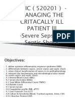 Severe Sepsis and Septic Shock