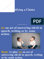 4.vocab - Identifying A Choice