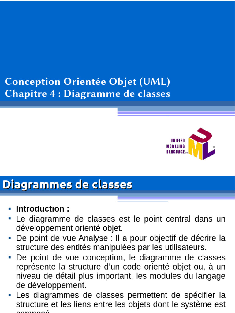 Diagramme de classes en UML | PDF | Classe (informatique ...