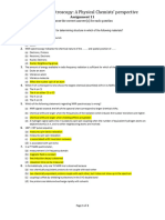 January 2024 - Molecular Spectroscopy - A Physical Chemist's Perspective - Week 11 Assignment 11 - Solutions