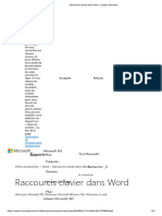 Raccourcis Clavier Dans Word - Support Microsoft