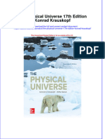 The Physical Universe 17Th Edition Konrad Krauskopf Ebook Full Chapter