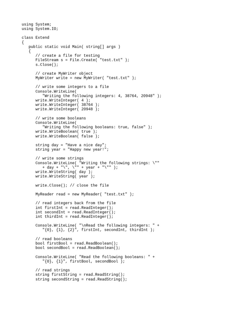 StreamExtend Cs | PDF | Teaching Methods & Materials
