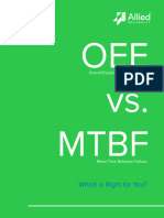 MBTF vs. Oee