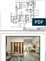 تصميم داخلي مع جدول الكميات للاثاث