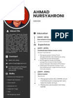 CV Resume (Ahmad Nursyahroni)