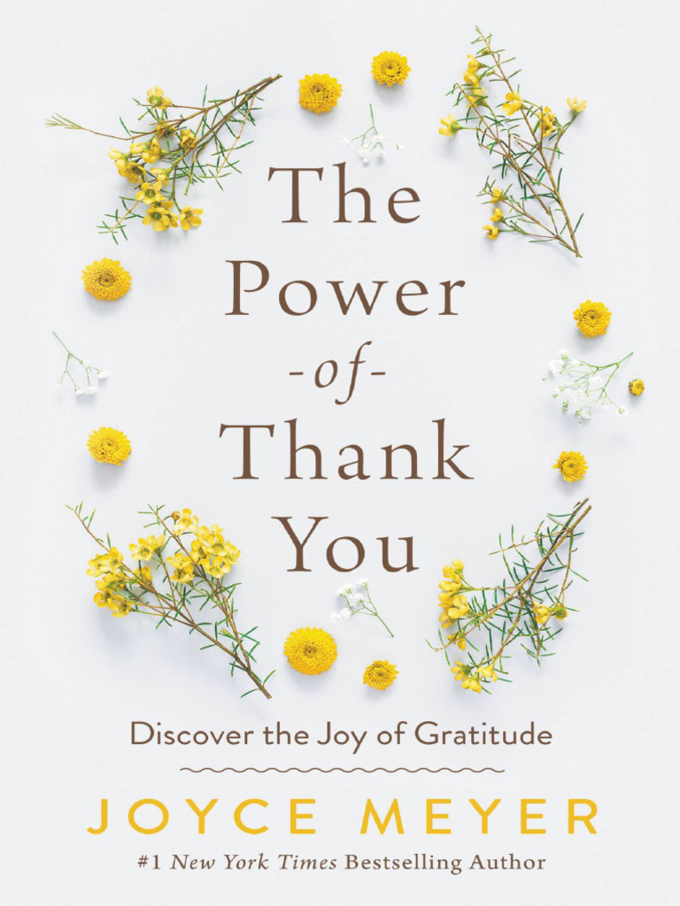 The Power of Thank You - Joyce Meyer | PDF | Epistle To The Colossians ...