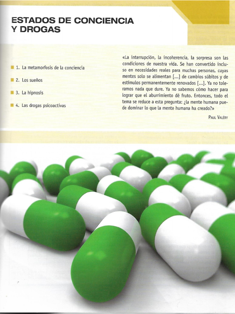Estados de Conciencia y Drogas | PDF