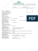 Datos Del Alumno: Secundario: Completo