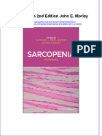 Sarcopenia 2Nd Edition John E Morley Full Download Chapter