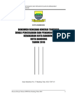 Dokumen Rencana Kinerja Tahunan Dinas Pencegahan Dan Penanggulangan Kebakaran Kota Bandung Kota Bandung TAHUN 2016