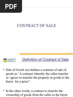 Contract of Sale (2)