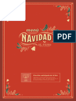 EL PATIO - Opciones de Menu Navideño 2023