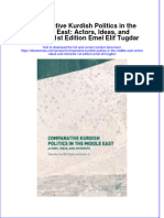 Comparative Kurdish Politics in The Middle East Actors Ideas and Interests 1St Edition Emel Elif Tugdar Full Chapter