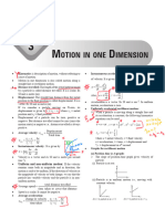 3. Motion in One Dimension 2