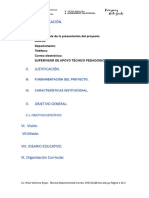 Estructura de Un Proyecto para Habilitación