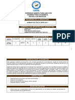 ADM101 ADMINISTRACIÓN DE EMPRESAS