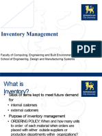 Lecture - Inventory Management