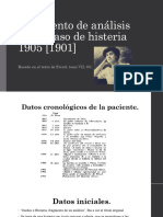 Fragmento de Análisis de Un Caso de Histeria