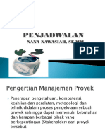 Penjadwalan Proyek NN Revisi Des 2018