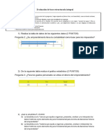 Evaluación Integral 2 DO