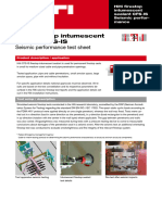 Seismic Testing CFS IS Technical Information ASSET DOC LOC 2524406