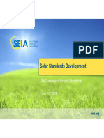 Solar Standards Development VFinal-SEIA