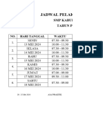 Jadwal Asas Dan Ajas