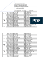 Jadwal Kuliah PGSD 20232