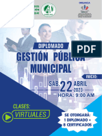 Brochure Gestion Publica Municipal 2023