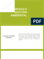 MODULO GESTION AMBIENTAL