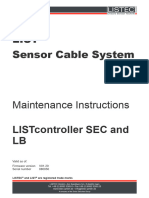 60T223-06 (LIST SEC 20 LISTcontroller SEC LB Maintenance Instructions)