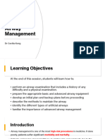 L1 Airway Management Student